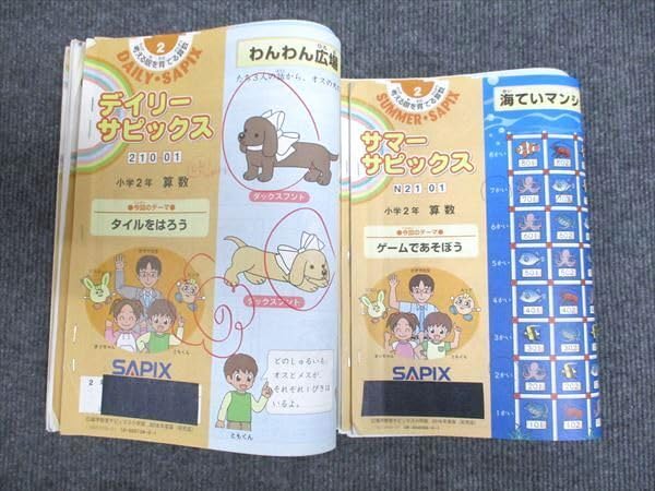 Amazon.co.jp: WX94-027 SAPIX 小2年 サマー/デイリーサピックス